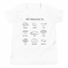 Thanksgiving Color Me Youth T-Shirt